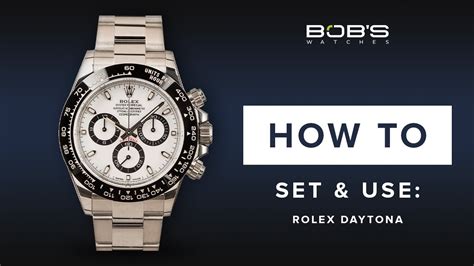 did any rolex daytona model have date dialer|rolex daytona setting instructions.